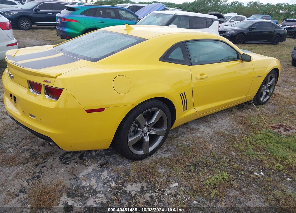 2012 CHEVROLET CAMARO 2LT VIN: 2G1FC1E36C9135092