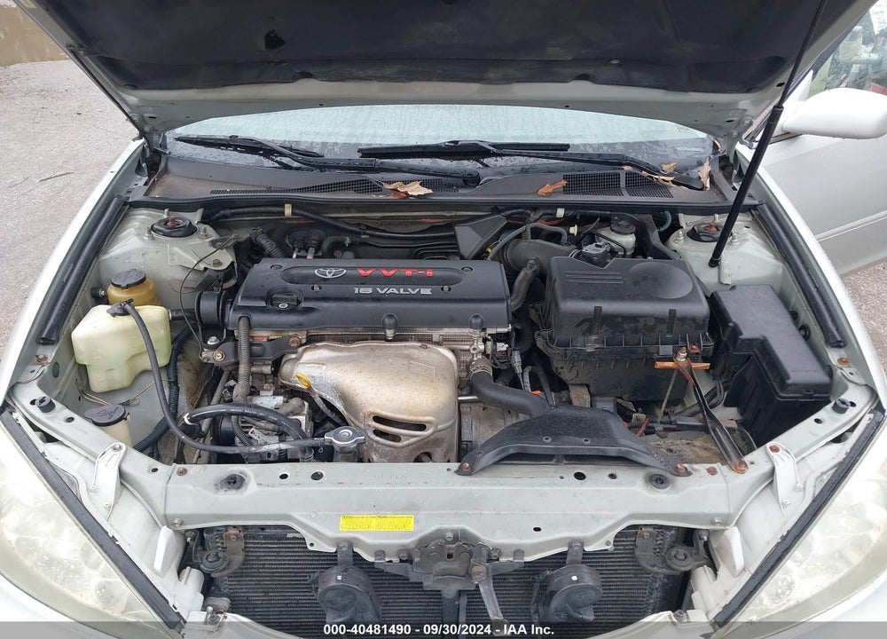 2002 TOYOTA CAMRY LE VIN: 4T1BE32K02U018290