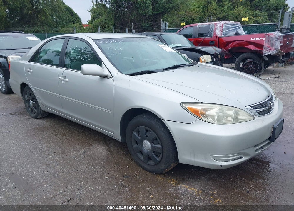 2002 TOYOTA CAMRY LE VIN: 4T1BE32K02U018290