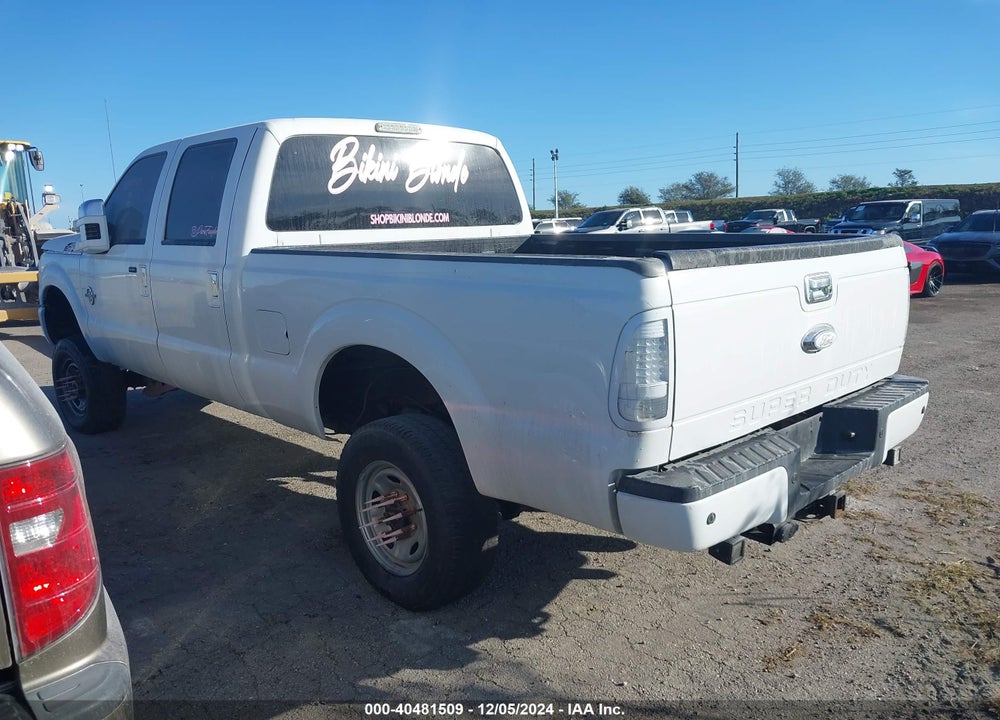 2016 FORD F-250 XLT VIN: 1FT7W2BT6GED26009