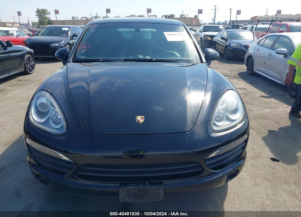 2014 PORSCHE CAYENNE S VIN: WP1AB2A29ELA55352
