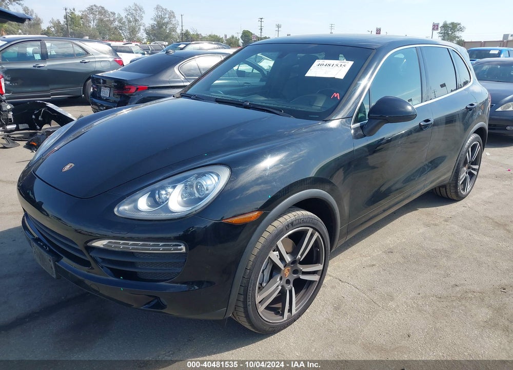 2014 PORSCHE CAYENNE S VIN: WP1AB2A29ELA55352