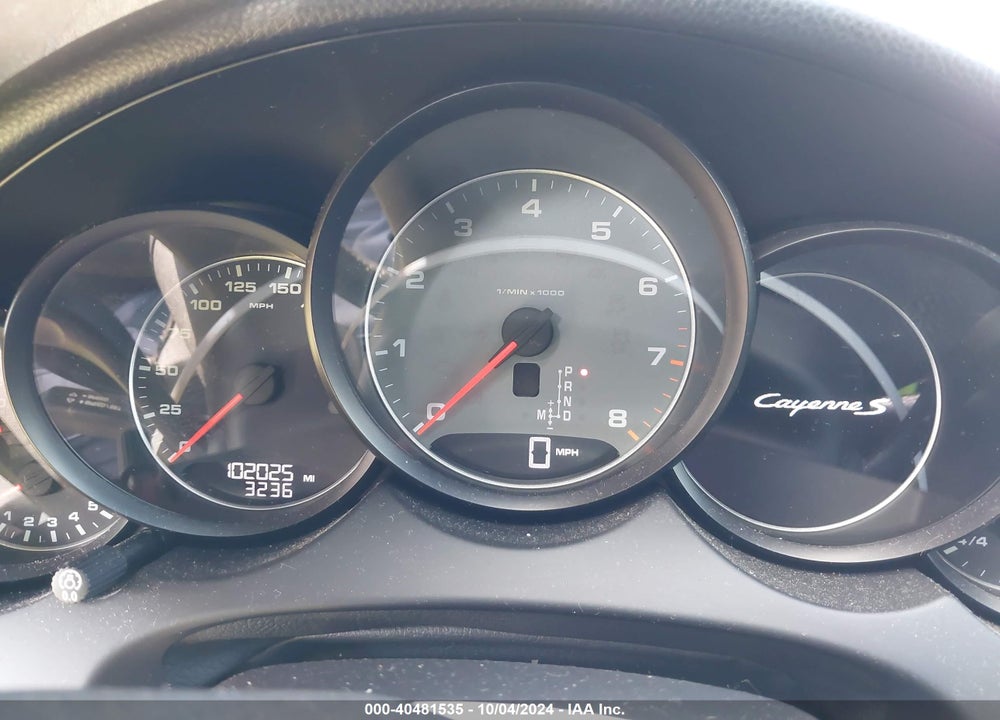 2014 PORSCHE CAYENNE S VIN: WP1AB2A29ELA55352