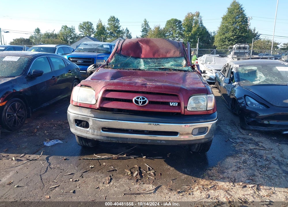 2005 TOYOTA TUNDRA BASE V8 VIN: 5TBKT42115S459614