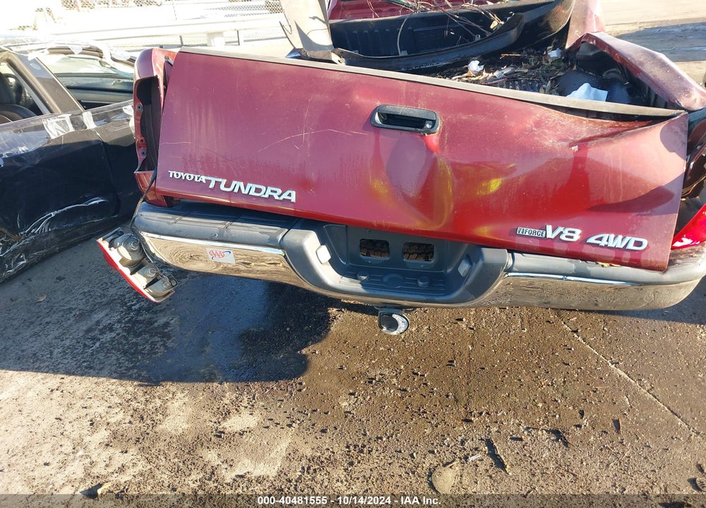 2005 TOYOTA TUNDRA BASE V8 VIN: 5TBKT42115S459614