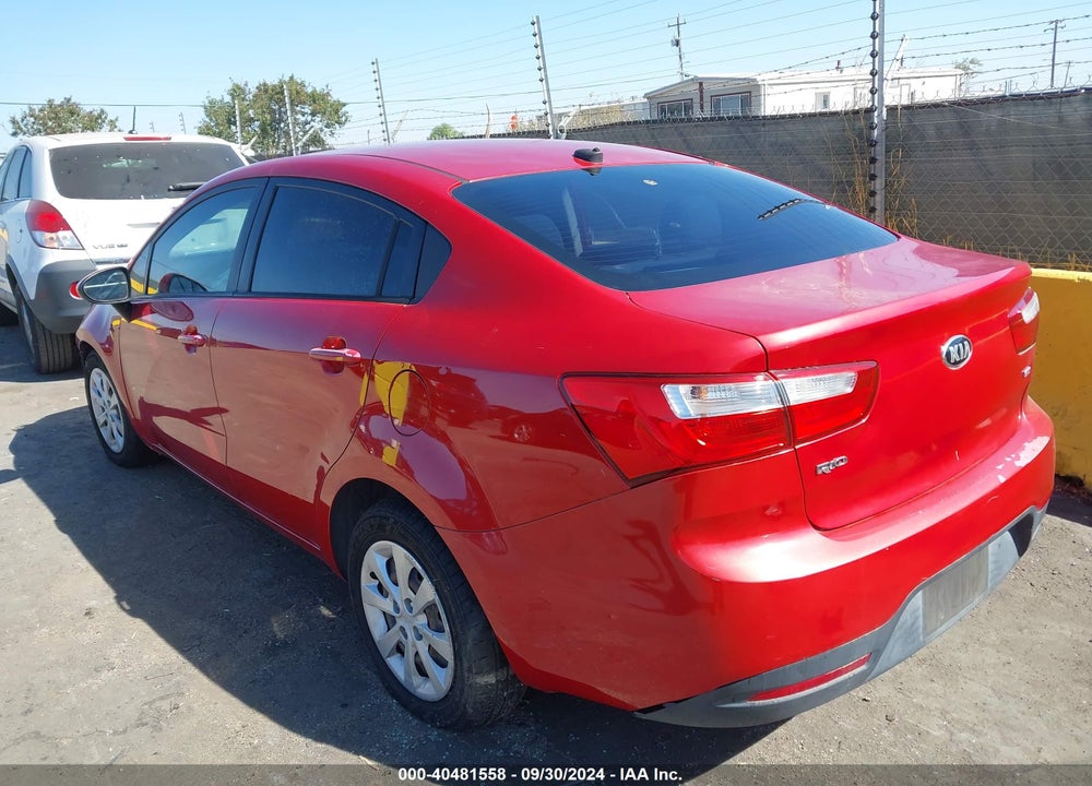 2015 KIA RIO LX VIN: KNADM4A31F6431827