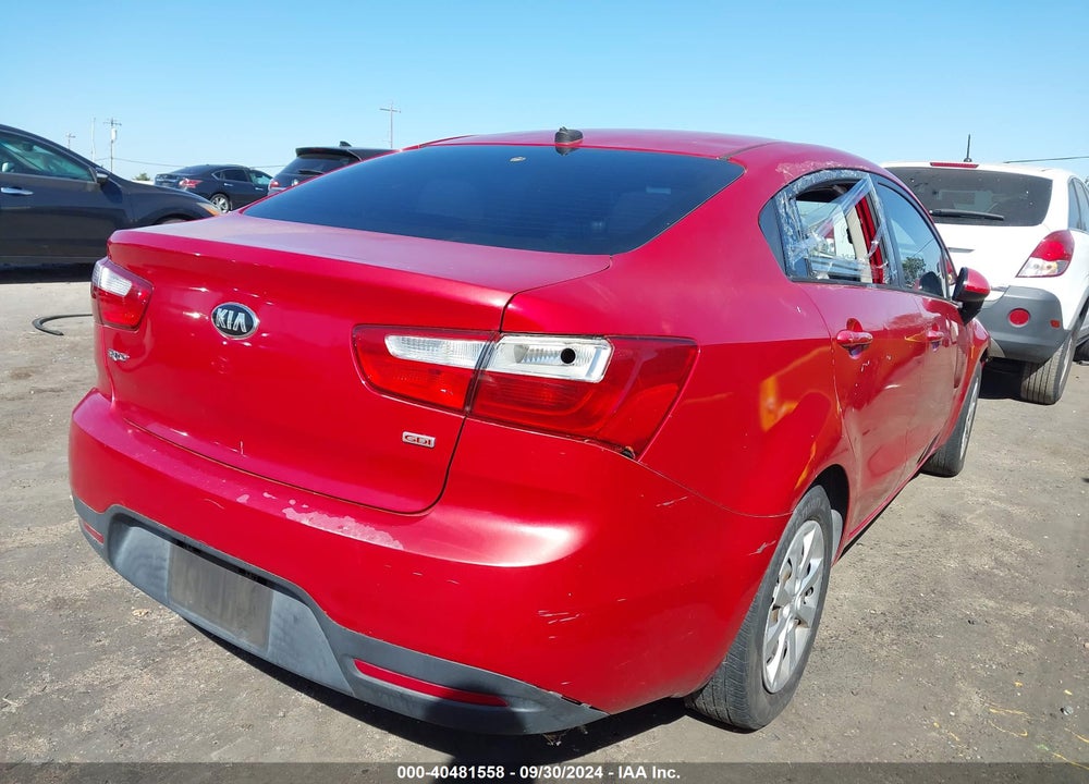 2015 KIA RIO LX VIN: KNADM4A31F6431827