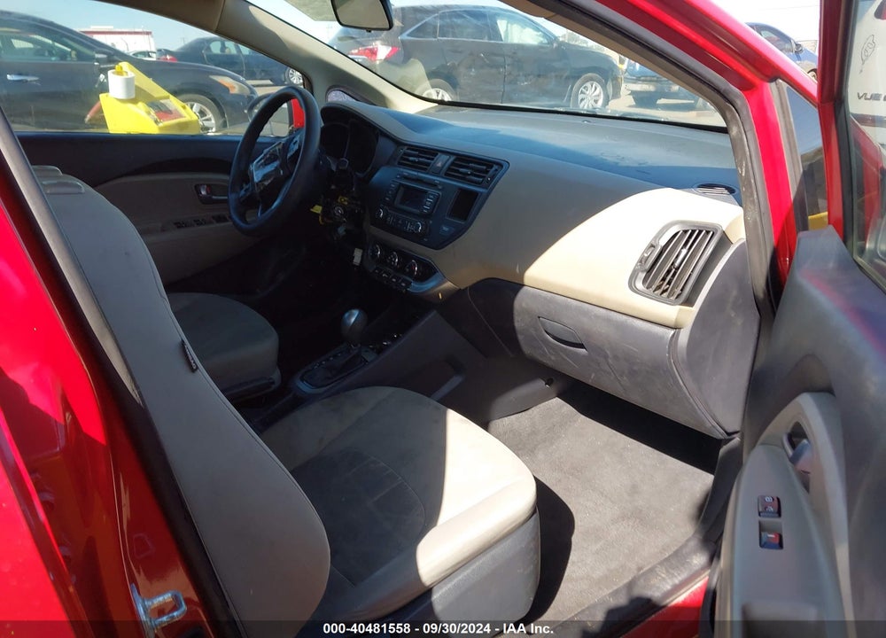 2015 KIA RIO LX VIN: KNADM4A31F6431827
