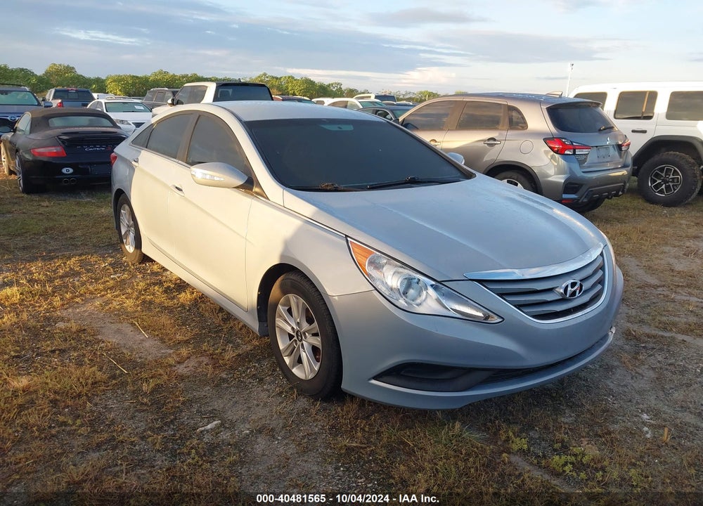 2014 HYUNDAI SONATA GLS VIN: 5NPEB4AC6EH835109