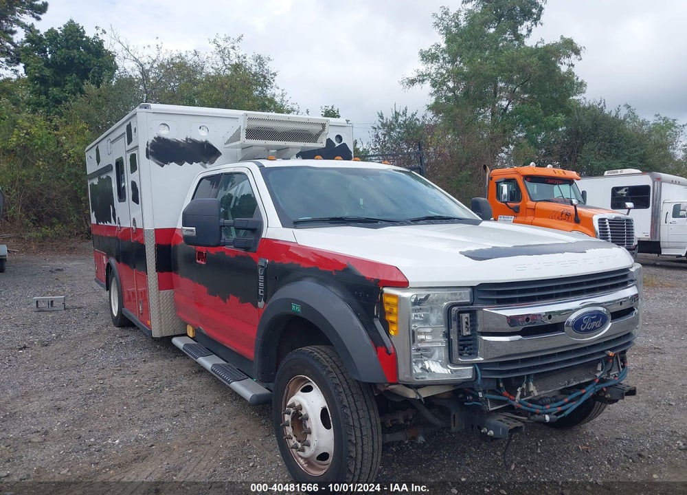 2017 FORD F-550 CHASSIS XLT VIN: 1FD0X5HT4HEB48945