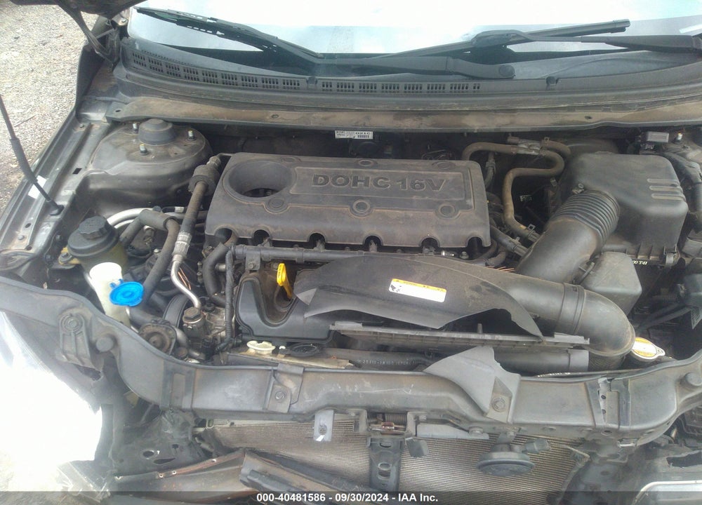 2011 KIA FORTE VIN: KNAFU4A22B5443999