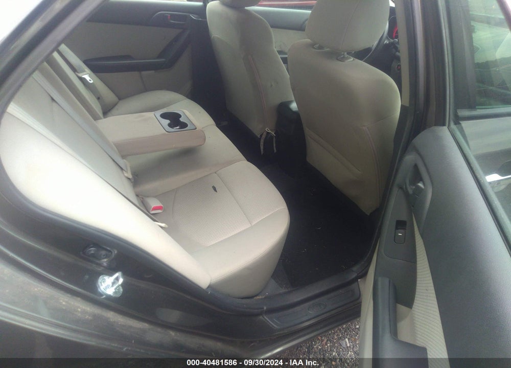 2011 KIA FORTE VIN: KNAFU4A22B5443999