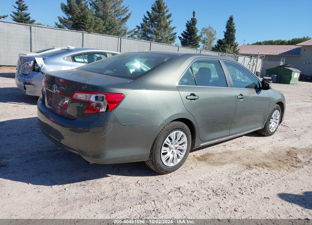 2013 TOYOTA CAMRY LE VIN: 4T4BF1FK8DR314940