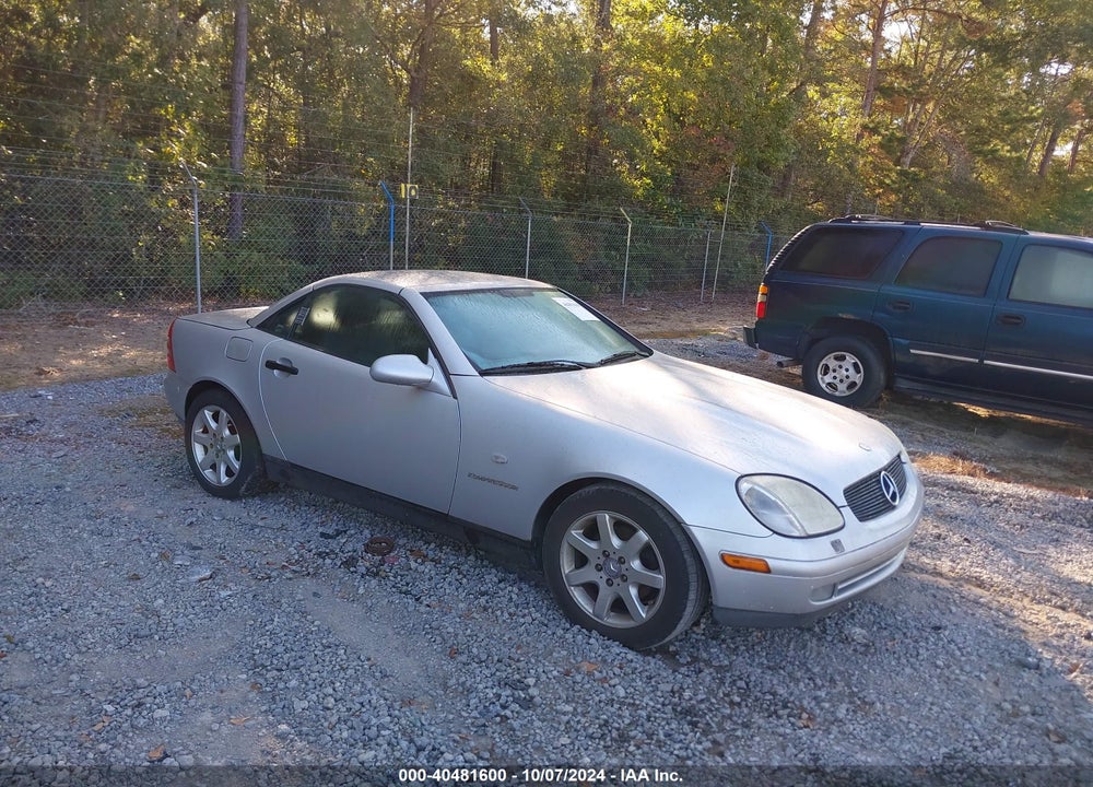 1999 MERCEDES-BENZ SLK 230 KOMPRESSOR VIN: WDBKK47F3XF128887
