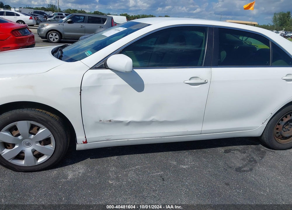 2007 TOYOTA CAMRY CE VIN: 4T1BE46K07U660001