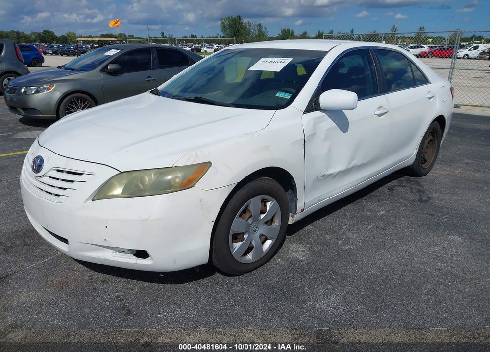 2007 TOYOTA CAMRY CE VIN: 4T1BE46K07U660001