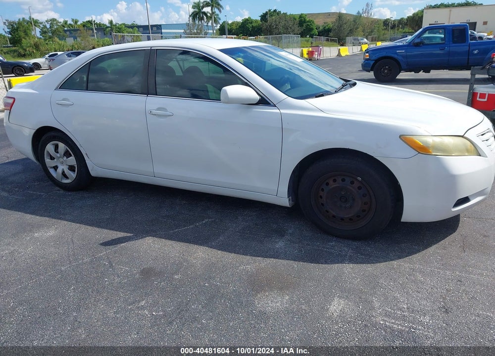 2007 TOYOTA CAMRY CE VIN: 4T1BE46K07U660001