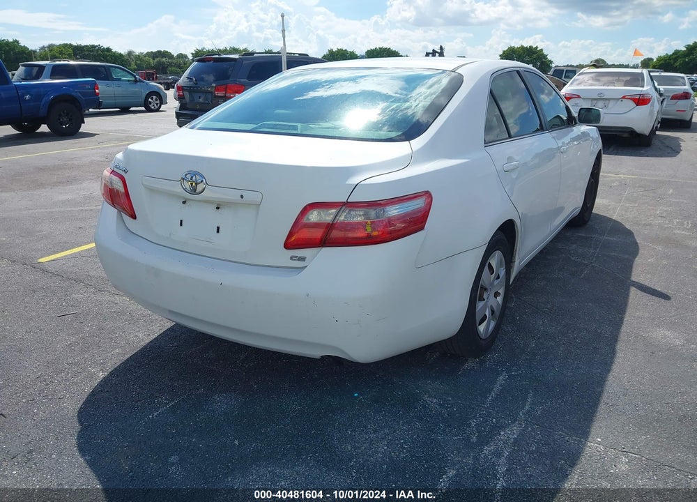 2007 TOYOTA CAMRY CE VIN: 4T1BE46K07U660001