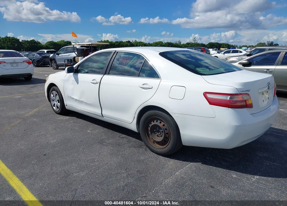 2007 TOYOTA CAMRY CE VIN: 4T1BE46K07U660001