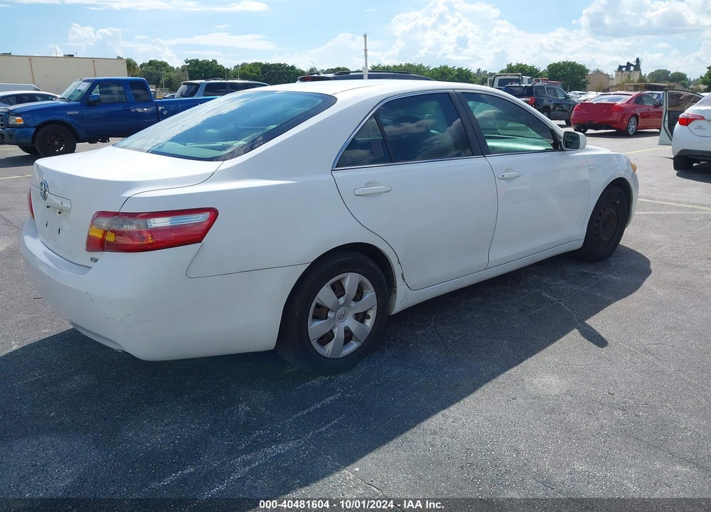 2007 TOYOTA CAMRY CE VIN: 4T1BE46K07U660001