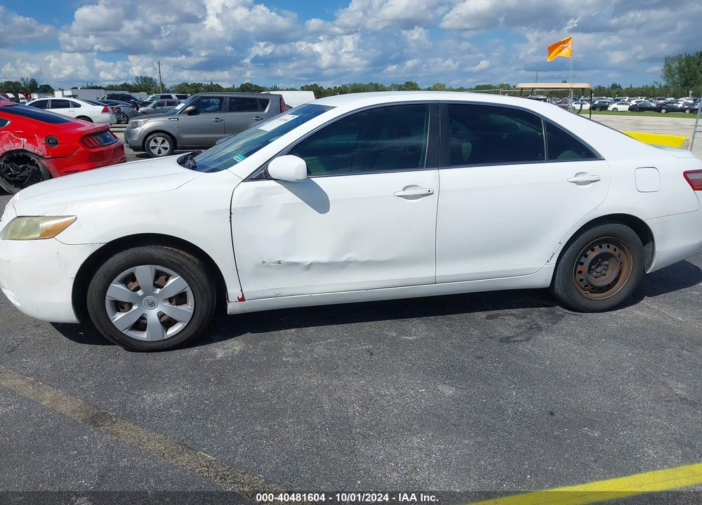 2007 TOYOTA CAMRY CE VIN: 4T1BE46K07U660001