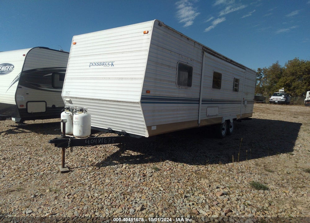 2003 GULFSTREAM TRAVEL TRAILER VIN: 1NL1NTP2331053847