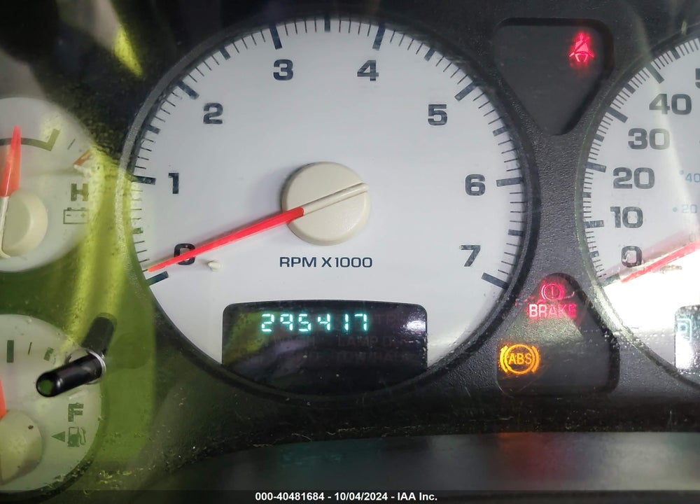 2004 DODGE RAM 1500 SLT/LARAMIE VIN: 1D7HU18D74J217927