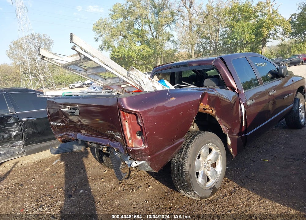2004 DODGE RAM 1500 SLT/LARAMIE VIN: 1D7HU18D74J217927
