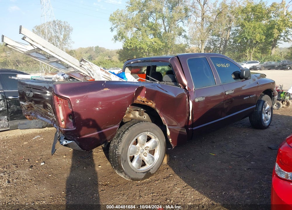2004 DODGE RAM 1500 SLT/LARAMIE VIN: 1D7HU18D74J217927