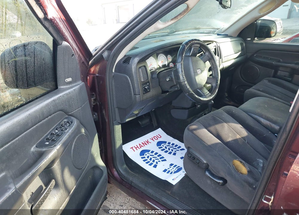 2004 DODGE RAM 1500 SLT/LARAMIE VIN: 1D7HU18D74J217927