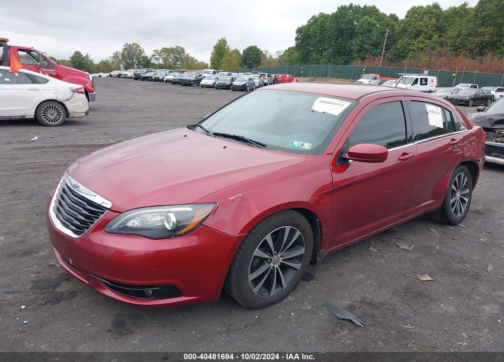 2013 CHRYSLER 200 TOURING VIN: 1C3CCBBG5DN738772