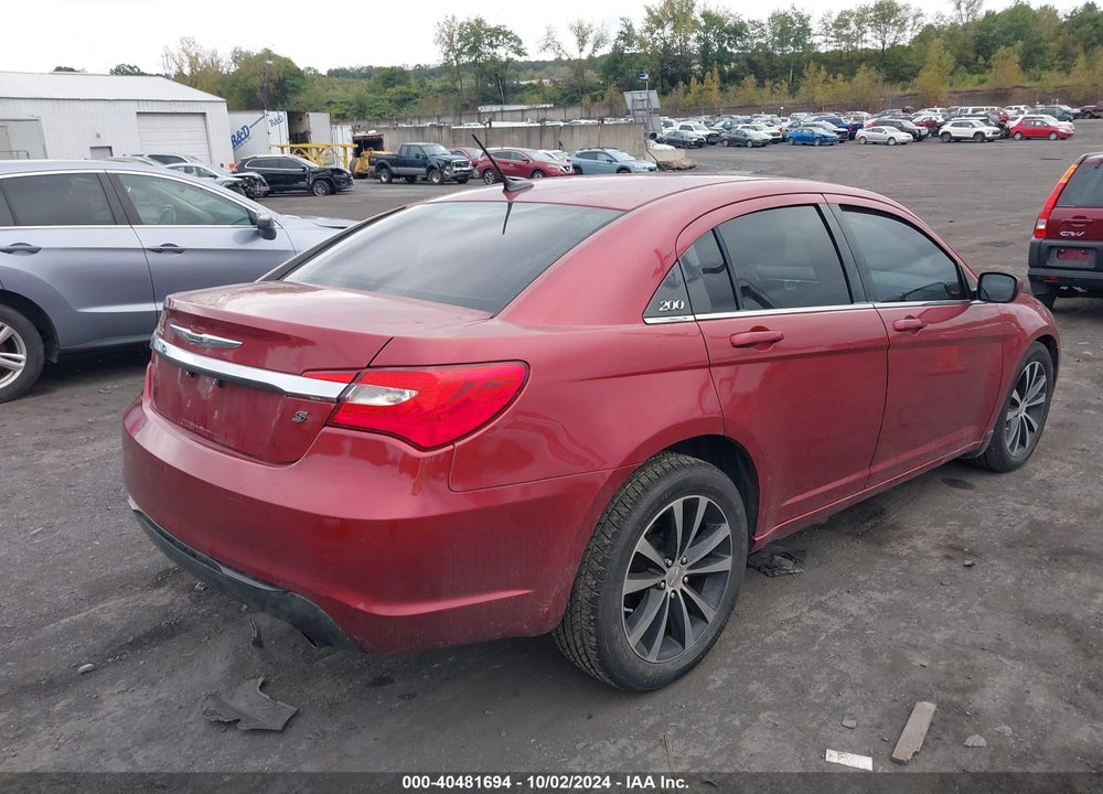 2013 CHRYSLER 200 TOURING VIN: 1C3CCBBG5DN738772