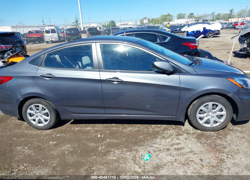 2013 HYUNDAI ACCENT VIN: KMHCT4AE7DU394032