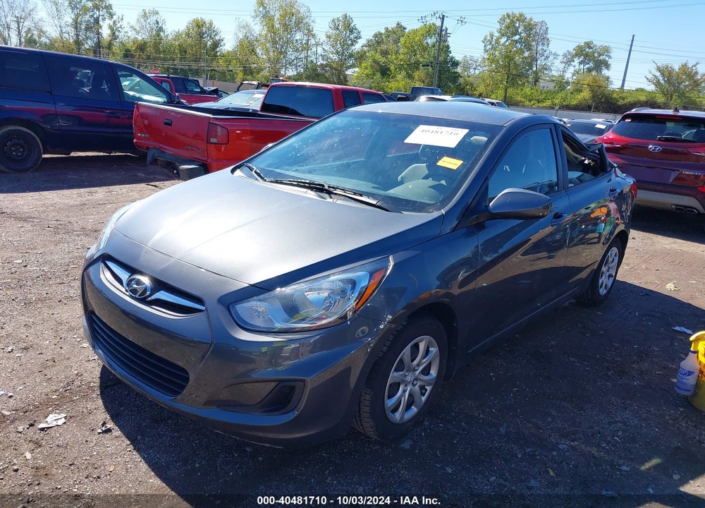 2013 HYUNDAI ACCENT VIN: KMHCT4AE7DU394032