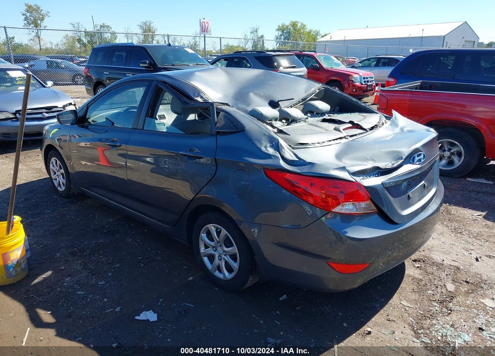 2013 HYUNDAI ACCENT VIN: KMHCT4AE7DU394032