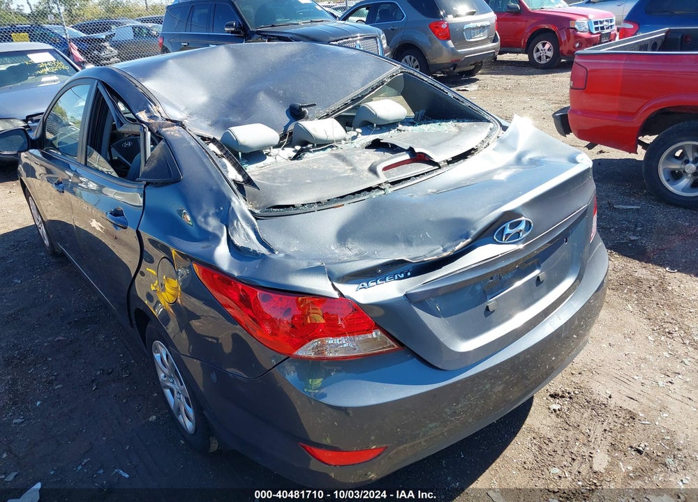 2013 HYUNDAI ACCENT VIN: KMHCT4AE7DU394032