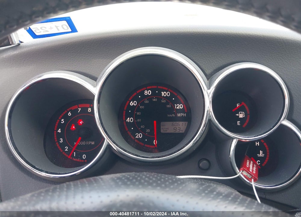 2005 TOYOTA MATRIX/XR VIN: 2T1KR32E55C472409