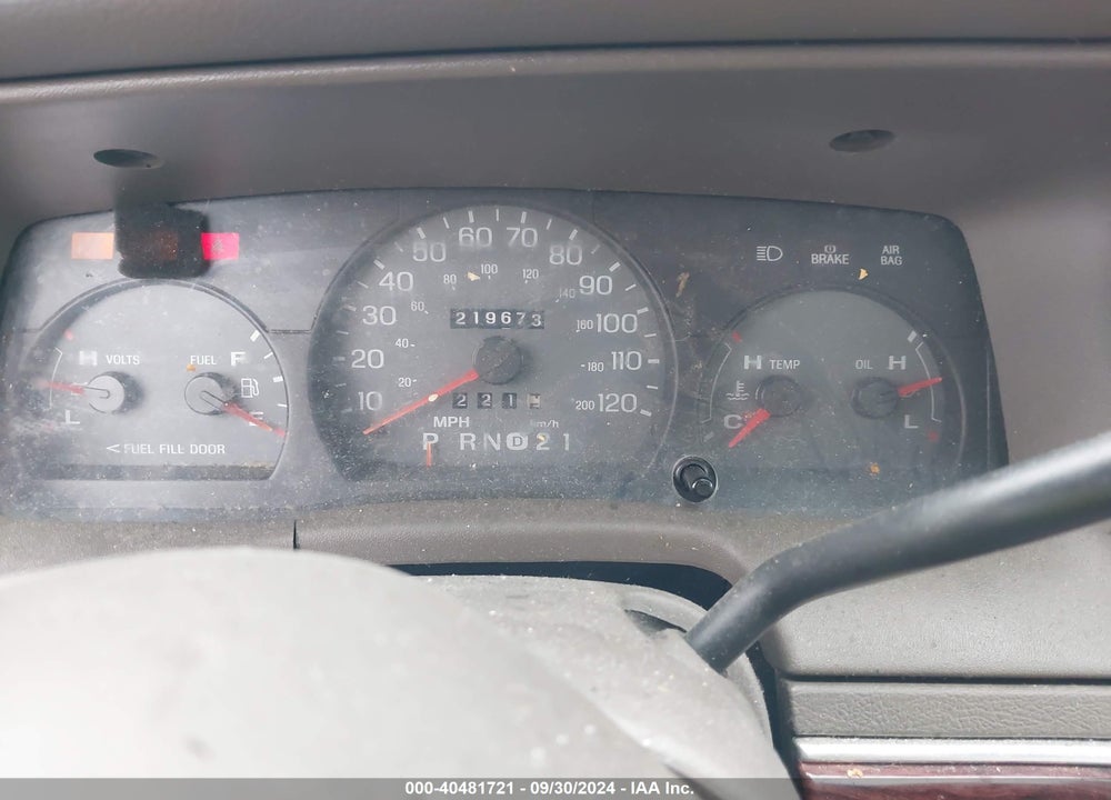 2001 MERCURY GRAND MARQUIS LS VIN: 2MEFM75W21X643245