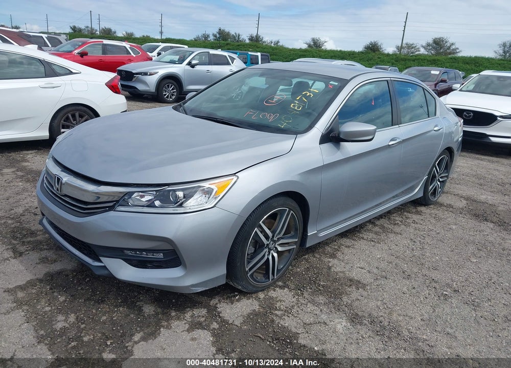 2017 HONDA ACCORD SPORT SE VIN: 1HGCR2F14HA280642