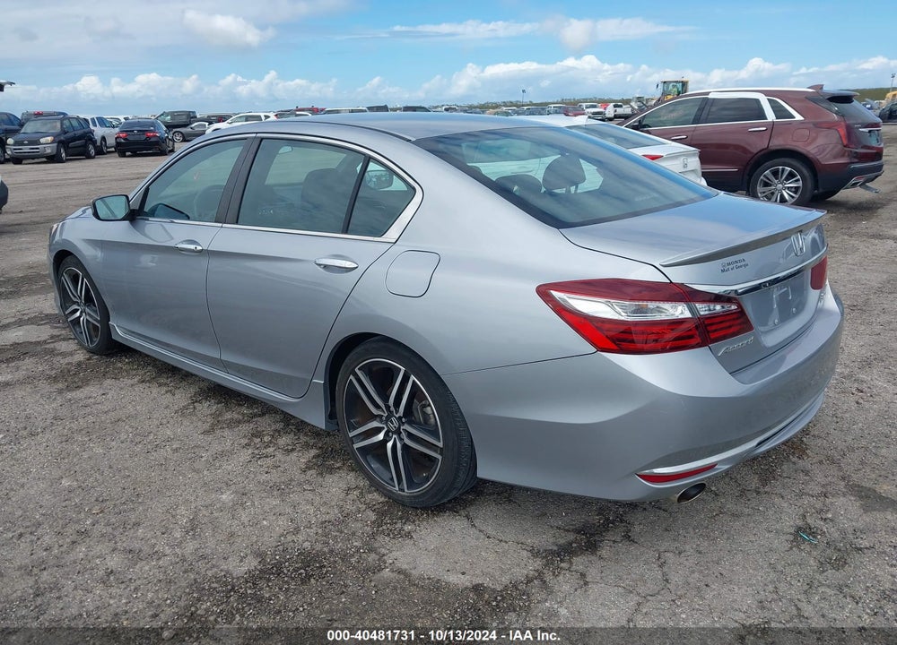 2017 HONDA ACCORD SPORT SE VIN: 1HGCR2F14HA280642