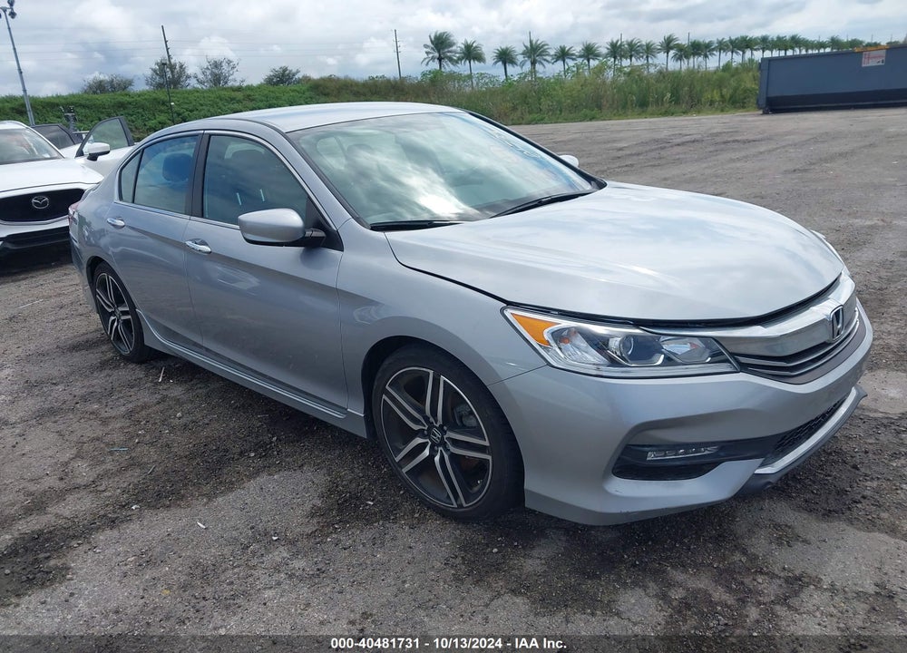 2017 HONDA ACCORD SPORT SE VIN: 1HGCR2F14HA280642