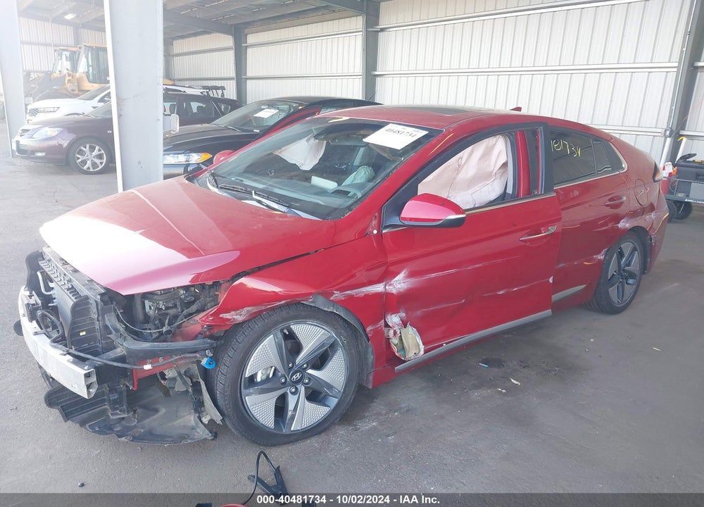 2022 HYUNDAI IONIQ HYBRID LIMITED VIN: KMHC05LC0NU279509