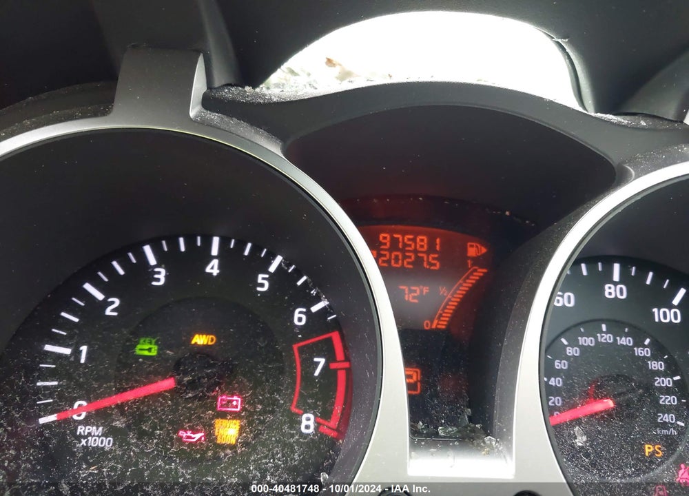 2011 NISSAN JUKE SL VIN: JN8AF5MV1BT006563