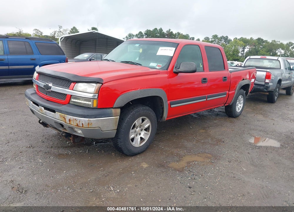 2005 CHEVROLET SILVERADO 1500 LS VIN: 2GCEK13T951390586