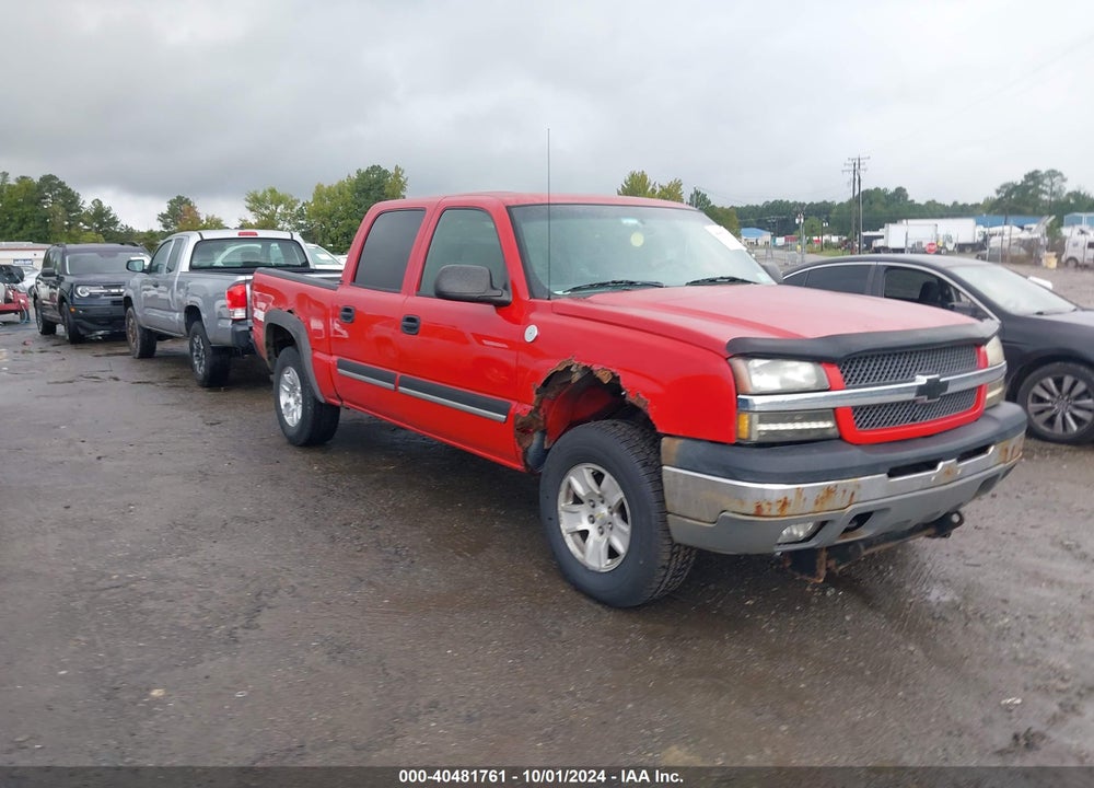2005 CHEVROLET SILVERADO 1500 LS VIN: 2GCEK13T951390586