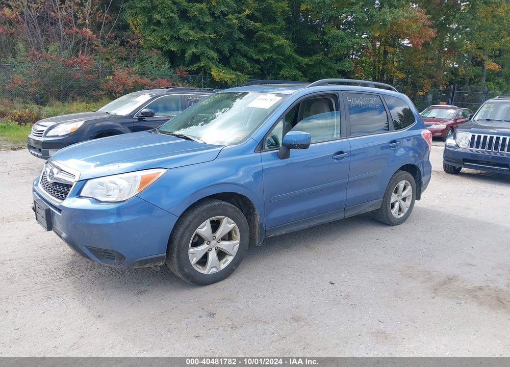 2015 SUBARU FORESTER 2.5I PREMIUM VIN: JF2SJADC3FH508197