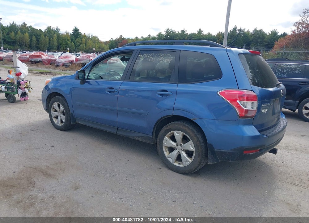 2015 SUBARU FORESTER 2.5I PREMIUM VIN: JF2SJADC3FH508197