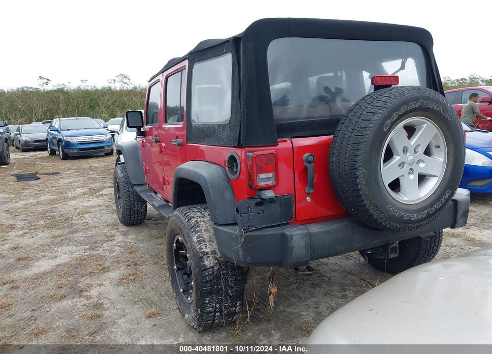 2010 JEEP WRANGLER UNLIMITED SPORT VIN: 1J4BB3H12AL125982