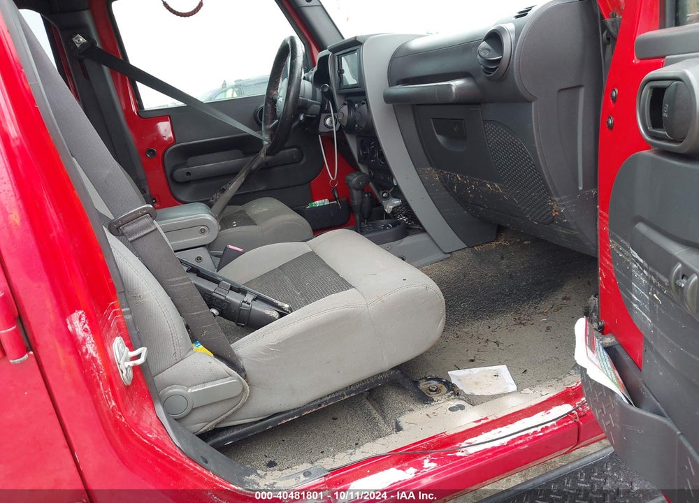2010 JEEP WRANGLER UNLIMITED SPORT VIN: 1J4BB3H12AL125982