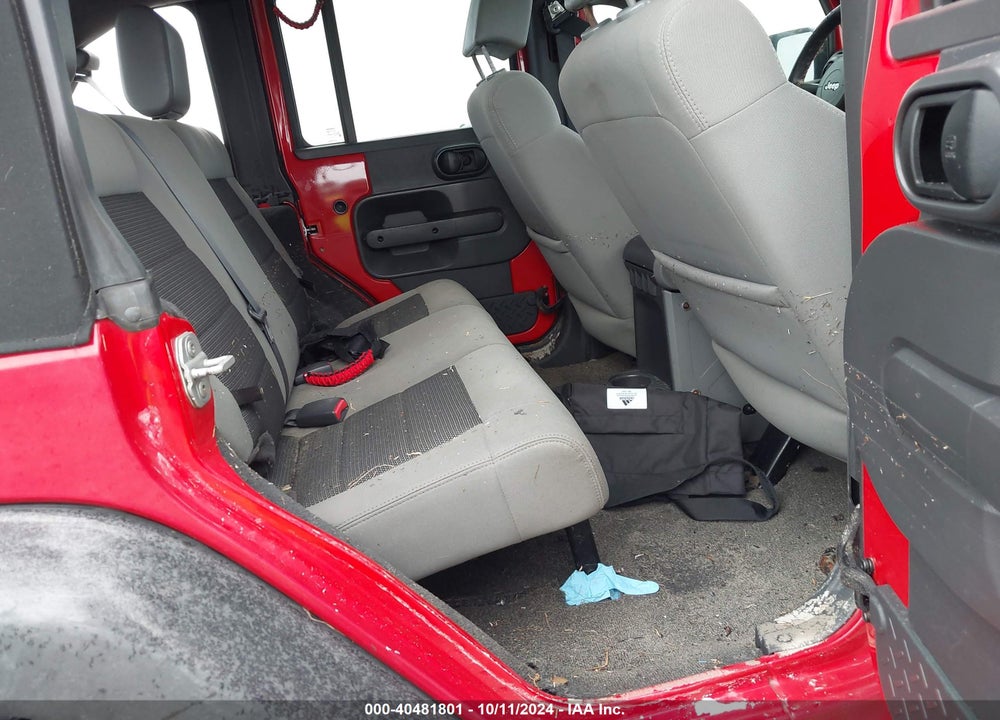 2010 JEEP WRANGLER UNLIMITED SPORT VIN: 1J4BB3H12AL125982